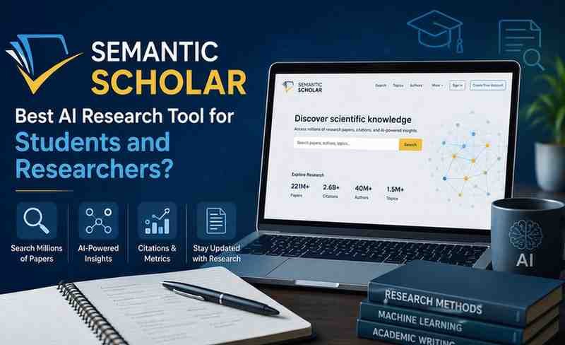 Semantic Scholar : Best AI Research Tool for Students and Researchers?